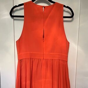 Annie Griffin Coral sleeve less w/ pockets Dress, size 10